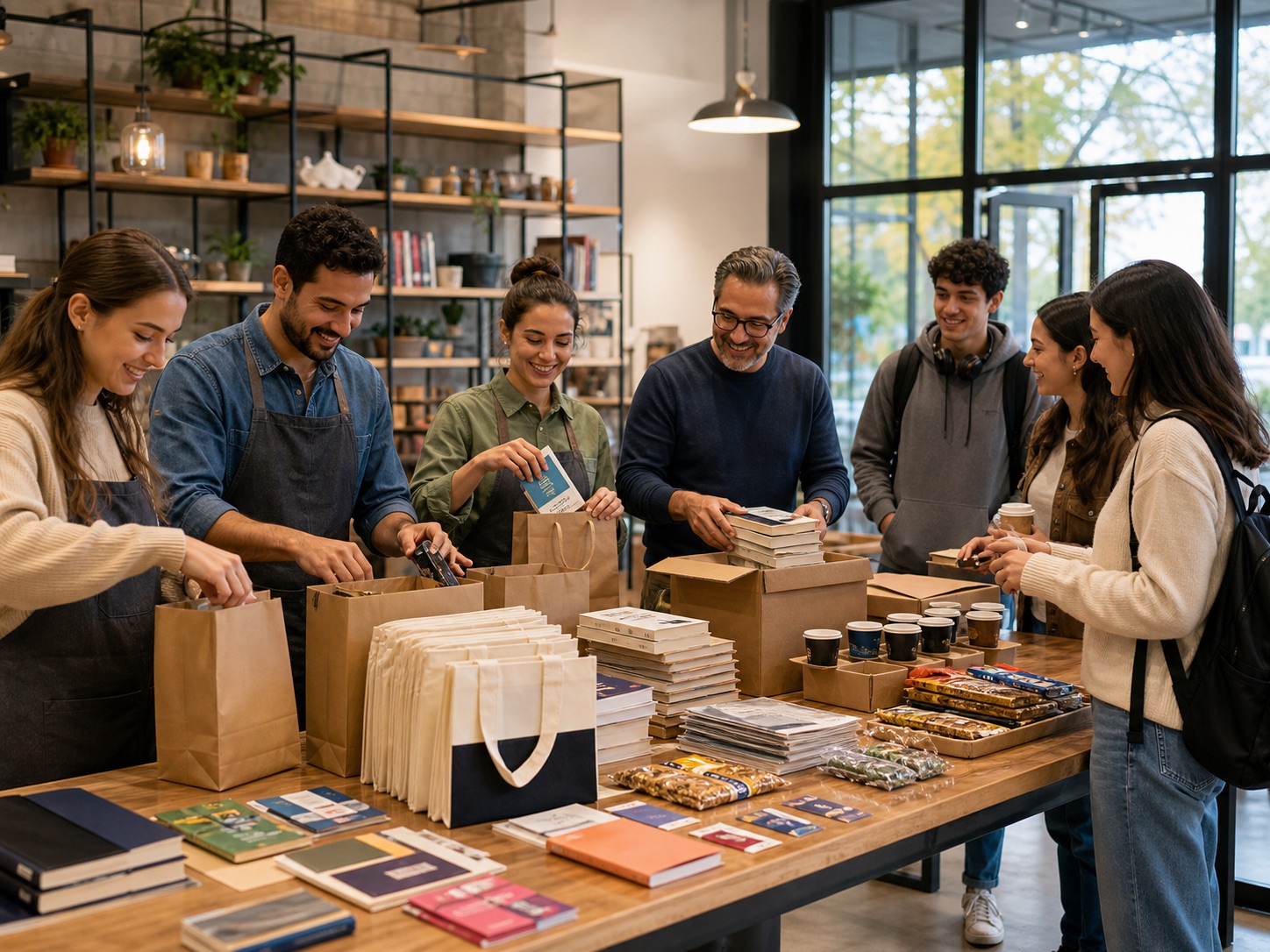 Öğrenciler için hazırlanan küçük destek paketleri